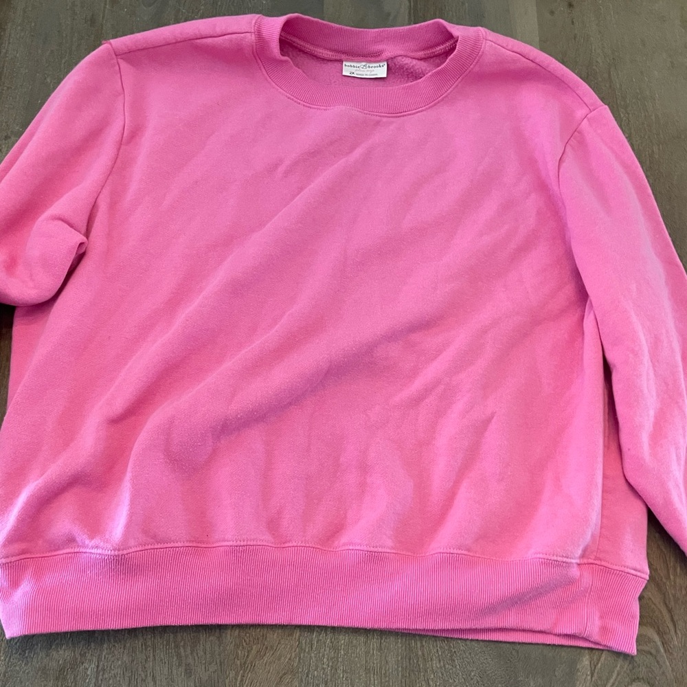 pink pull over - Picture 2 of 2